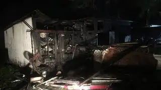 Temple fire crews investigate overnight shed fire