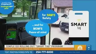 Temple ISD debuts SMART Tag system on busses this fall