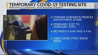 Temporary COVID-19 Testing Site