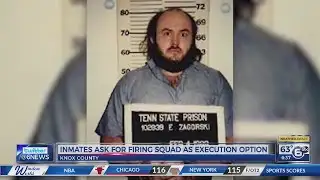 Tennessee inmates ask for firing squad as execution option