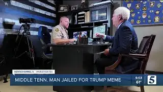 Tennessee sheriff defends jailing liberal activist for posting Trump meme