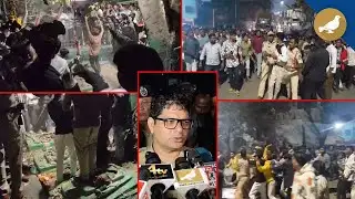 Tension erupt at puranapul, Graveyard demolished by Miscreants, Situation in under control