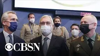 Tensions between NATO and Russia mount over Ukraine