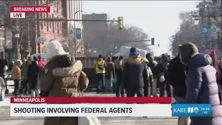 Tensions Escalate in Minneapolis: Protesters confront ICE following shooting