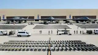 Tensions Rise! US Rolling Out Fully Armed B-2 Stealth Bombers During Mission