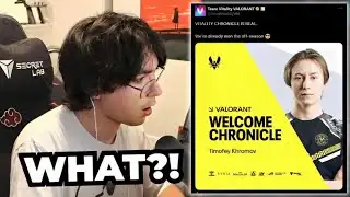 TenZ Reacts to Chronicle Joining Team Vitality