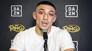 Teofimo Lopez Announces RETIREMENT After Shakur Stevenson Loss | Post-Fight Interview