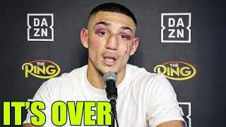 Teofimo Lopez RETIRES After Loss to Shakur Stevenson | Post-Fight Interview
