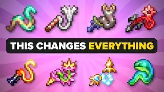 Terraria 1.4.5 - ALL New Whips