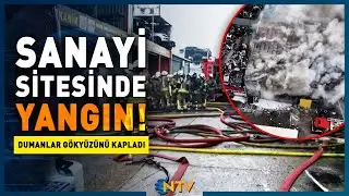 Terrifying Fire Breaks Out in İkitelli Atatürk Industrial Site! | NTV