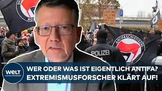 TERRORORGANISATION? Wer oder was ist eigentlich Antifa? Extremismusforscher klärt auf!