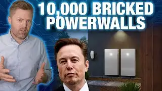 Tesla BRICKS Powerwalls Remotely — Thousands of Home Batteries Now Useless