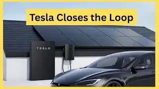 Tesla Closes The Loop With Solar Panels & EV Charging Building a Full System Without 3rd Party Tech