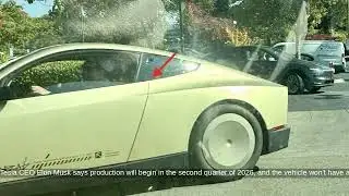 Tesla Cybercab Spotted, Major Changes since 2024 Unveil