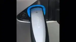 Tesla Easter Egg! Rainbow Road Chargeport on Model S! (How to!)