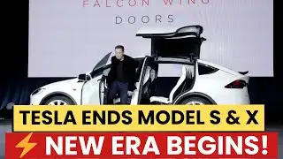 Tesla Ends Model S & Model X Production | Elon Musk Confirms Shift to Robotics