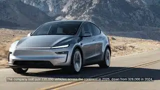 Tesla Faces Sharp Declines in Europe as 2026 Begins