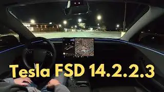 Tesla FSD 14.2.2.3 – First Impressions Drive