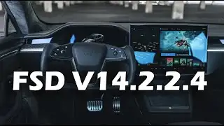 TESLA FSD 14.2.2.4 and No More Model S Plaid!