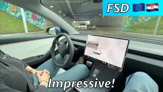 Tesla FSD (Supervised) 🇪🇺🇭🇷 My impressions Part II