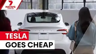 Tesla launches cheaper Model Y and Model 3 | 7NEWS
