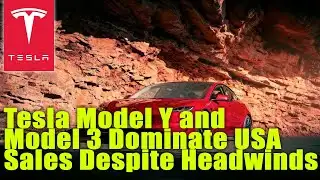 Tesla Model Y and Model 3 Dominate USA Sales Despite Headwinds