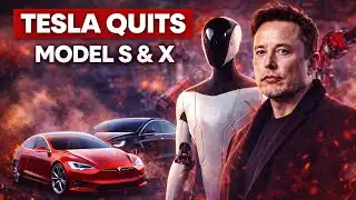 Tesla Quits Model S & X as Elon Musk Goes All-In on Robots