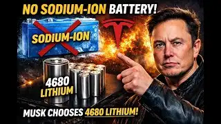 Tesla’s Sodium-Ion Battery May Never Arrive — Elon Musk Backs Lithium 4680 Instead!