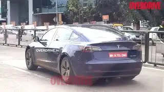TESLA STARTED TEST DRIVE IN INDIA | TESLA INDIA | LATEST CAR NEWS