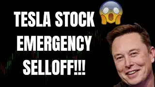 🔥 TESLA STOCK EMERGENCY SELLOFF!! TSLA, SPY, QQQ, ES, AAPL, NVDA PREDICTIONS! 🚀
