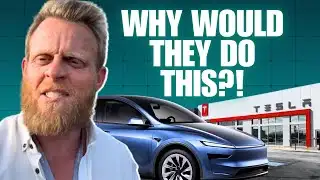 Tesla stops me from filming the new Model Y