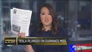 Tesla tanks on earnings