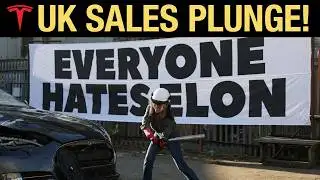 Tesla UK Sales Plummet Year-Over-Year!