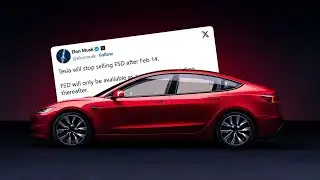 Tesla Will Stop Selling FSD as a One-Time Package