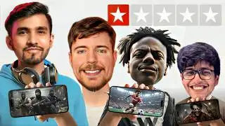 Testing Famous YouTubers’ Games 😳🔥