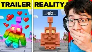 Testing Minecraft Trailer VS Reality