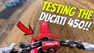 Testing The 2026 Ducati Desmo450 MX | South Fork MX