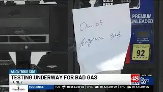 Testing underway for bad gas at local gas station