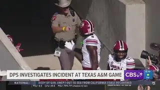 Texas DPS investigating incident between player and trooper at Texas A&M game