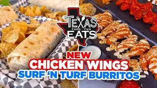 Texas Eats: New Chicken Wings, Loaded Acai Bowls, and Surf n’ Turf Burritos