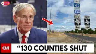 TEXAS EMERGENCY DECLARATION! 130 COUNTIES UNDER TOTAL LOCKDOWN!