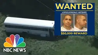 Texas Manhunt Continues For Convicted Murderer Who Escaped From Transport Bus