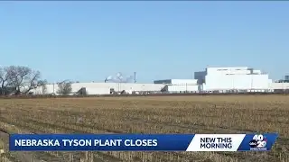 Texas, Nebraska Tyson Foods plants set to shutter on Tuesday