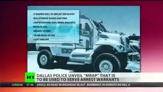 Texas sheriffs to use war zone vehicle 