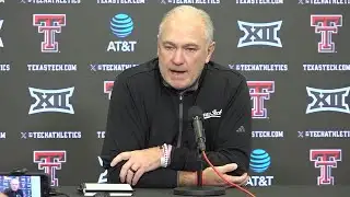 Texas Tech head coach Joey McGuire discusses the LB room