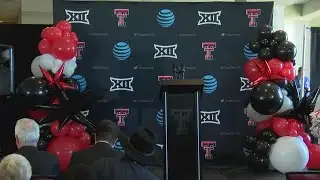 Texas Tech introduces Joey McGuire -- full relay