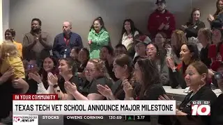 Texas Tech veterinary school receives accreditation from AVMA