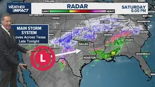 Texas weather update: Thunderstorms (thundersleet or thundersnow!) possible in Houston area
