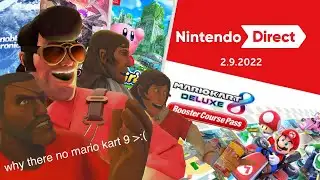 [TF2 15.ai] The Mercenaries react to the new Nintendo Direct