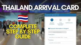 Thailand Digital Arrival Card (TDAC) 2025 – Complete Step-by-Step Guide